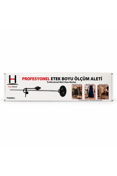 Kingstar Metal Etek Boyu Alma Pudralı Uzun Hortumlu Ölçüm Ve İşaretleme Aparatı