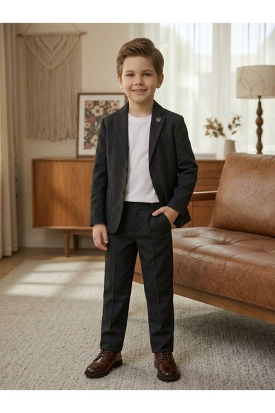carino's kids Boy's Suit (Unlined)