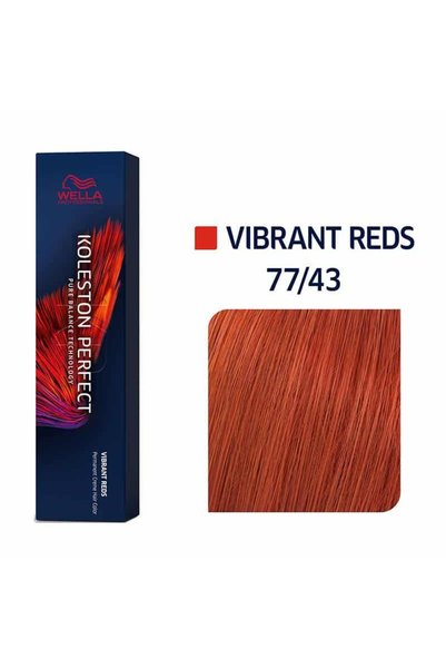 Wella Κολεστόν Περφέκτ Μι Πλας Ζωηρά Κόκκινα 77/43 60ml