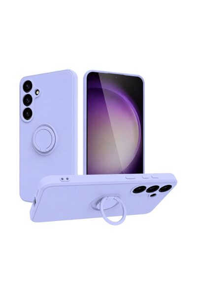 FONIX Θήκη Safe Flex Ring συμβατή με Samsung Galaxy S24 Plus, Εσωτερικό από μ...