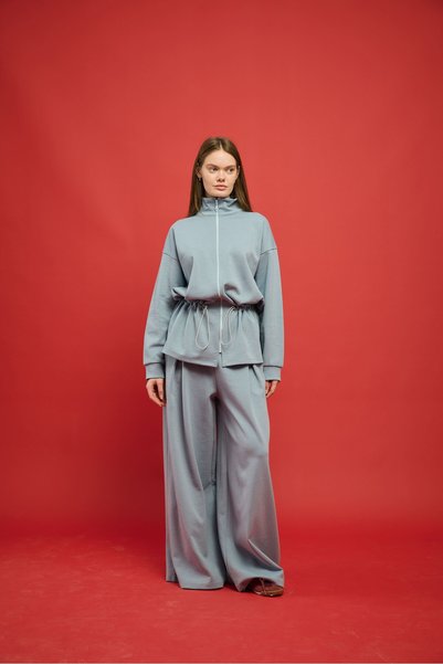 Tics Daylight Mother's Tracksuit Set-Blue