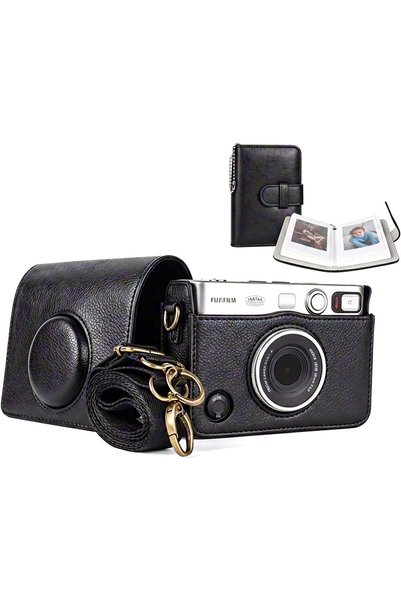 Al-Faisaly Club Store حافظة جلدية من FAISAL لكاميرا Fujifilm Instax Mini EVO،...