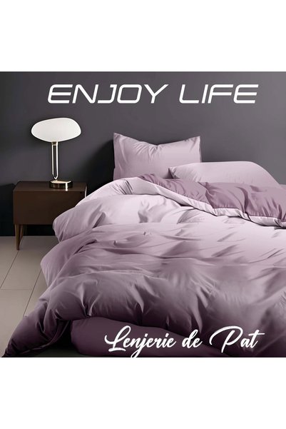 Ralex Finet Enjoy Life bed linen 6 pieces, Bed Sheet sheet 240x260 cm, Duvet ...