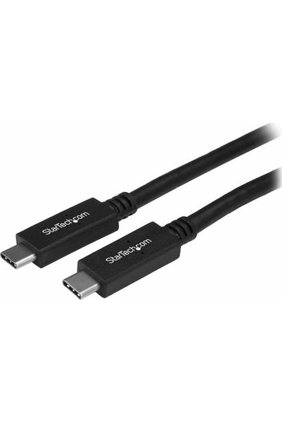 Star tech StarTech Καλώδιο USB 3.1 USB-C Αρσενικό - USB-C PD Μαύρο 2μ