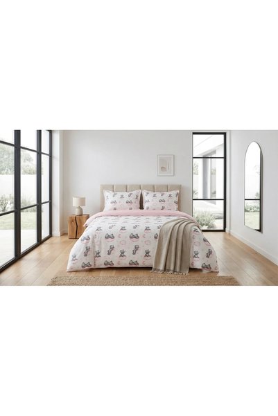 Ralex Lenjerie pat Ranforce King Size, 6 piese, Bumbac 100% Cotton Pro, Silk ...