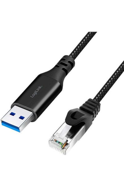 LogiLink Καλώδιο USB-A αρσενικό / RJ45 αρσενικό - USB-A αρσενικό / RJ45 αρσεν...