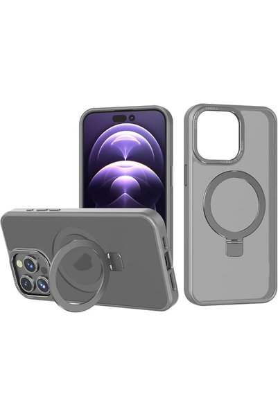GENERAL Magnetic Case Compatible with iPhone 11,Translucent Matte Back Non-sl...