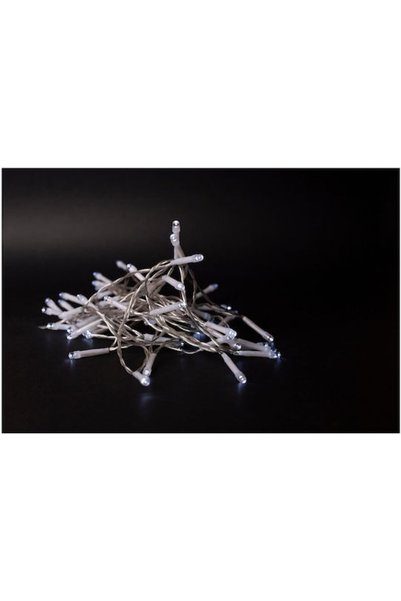 Entac 48 Φώτα LED 4μ. Ψυχρό Λευκό σε Σειρά 1 τεμάχιο Κωδικός: ECL-48CW-T