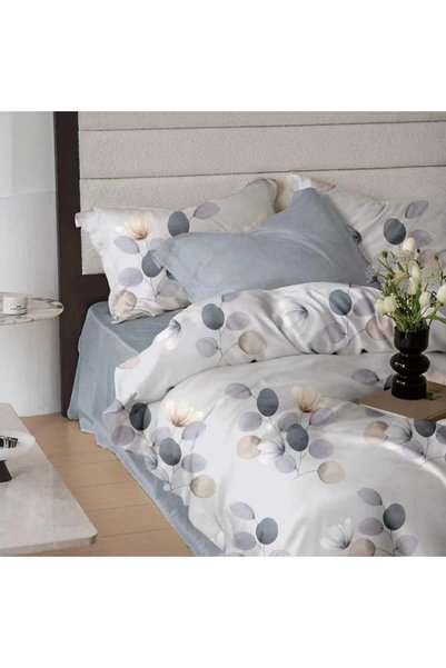 Ralex Finet Cotton Double Duvet Cover Set 6 pieces 220x240 cm, Duvet 200x220 ...
