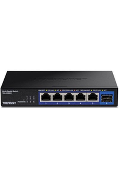 TRENDnet Μη διαχειριζόμενος διακόπτης L2 με 5 θύρες Ethernet και 1 θύρα SFP