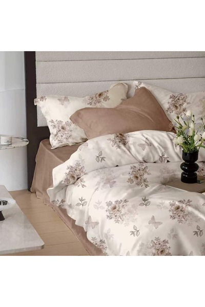Ralex Finet Cotton Double Duvet Cover Set 6 pieces 220 x 240 cm, Duvet 200x22...