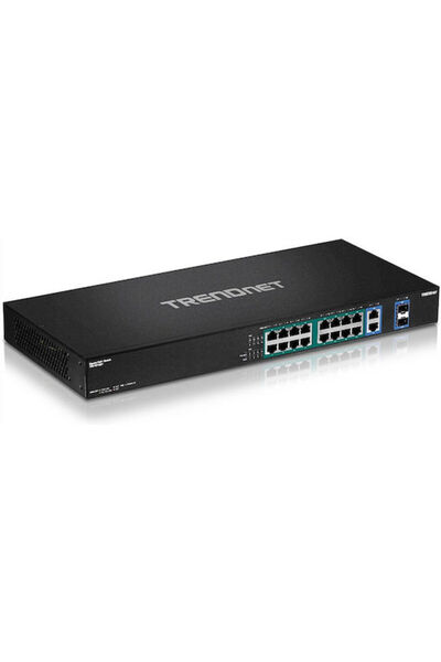 TRENDnet TPE-TG182F Μη διαχειριζόμενος διακόπτης L2 PoE+ με 18 συνδέσεις Ethe...