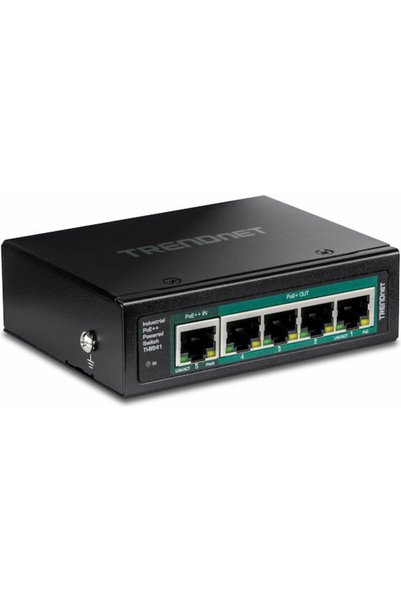TRENDnet TI-B541 Μη διαχειριζόμενος διακόπτης L2 PoE+ με 5 θύρες Ethernet Gig...