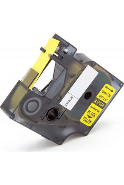 Dymo 18056 Ταινία για εκτυπωτή ετικετών 1,5μ x 12χιλ. σε κίτρινο χρώμα Συμβατ...