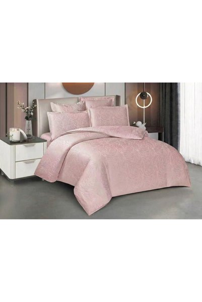 Ralex Jacquard Satin Double bed linen 6 pieces, Bed Sheet sheet 220x240 cm, D...