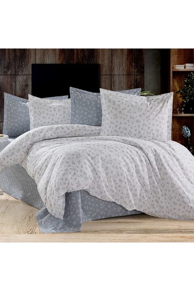Ralex Ranforce Cotton Pro 100% Βαμβακερό Σετ Κλινοσκεπασμάτων, Υπέρδιπλο με Κ...