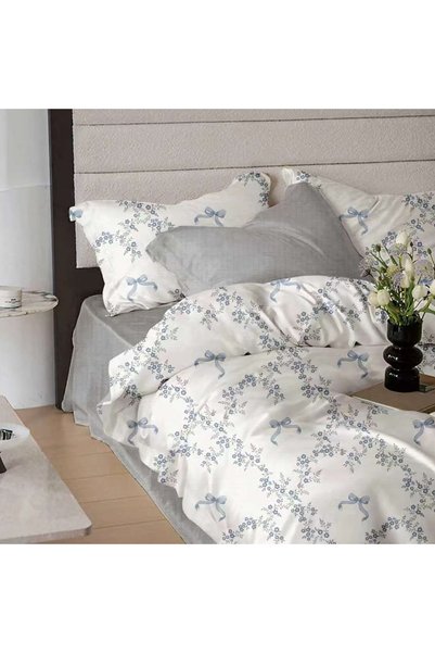 Ralex Finet Cotton Double Duvet Cover Set 6 pieces 220 x 240 cm, Duvet 200x22...
