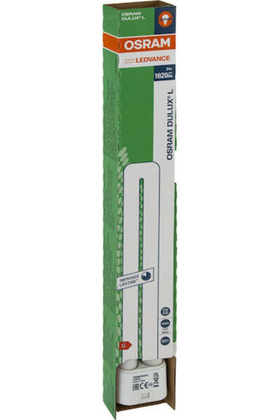Osram Λάμπα φθορισμού για βάση λάμπας 2G11 με λευκό φως 24W Κωδικός: 20000
