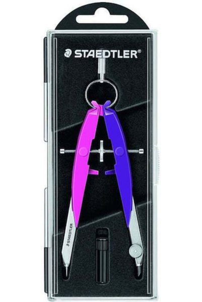 Staedtler Διαβήτης με κόφτη για σημεία και κύκλους σε θήκη