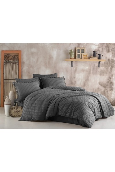 Clasy Double Duvet Cover Set Cotton Ranforce Boutique 4 pieces, Bed Sheet 240...