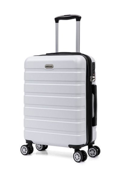 Other Anda Seat Βαλίτσα Καμπίνας Σκληρή Γκρι Ύψος 55εκ.