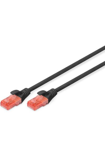 Digitus Καλώδιο Δικτύου Ethernet U/UTP Κατηγορίας 6, 10μ, Μαύρο, Κωδικός: DK-...