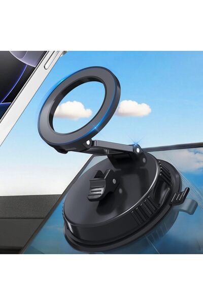 KASTWAVE حامل هاتف للسيارة متوافق مع MagSafe، حامل مغناطيسي قوي بقوة شفط 2500...