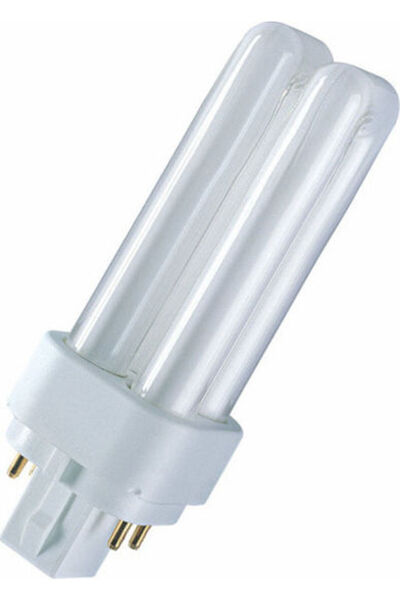 Osram Λάμπα φθορισμού για ντουί G24Q με λευκό φως 10W Κωδικός: 017587