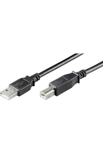 MicroConnect Καλώδιο USB 2.0 0,5μ A-αρσενικό σε B-αρσενικό (USBAB05B)