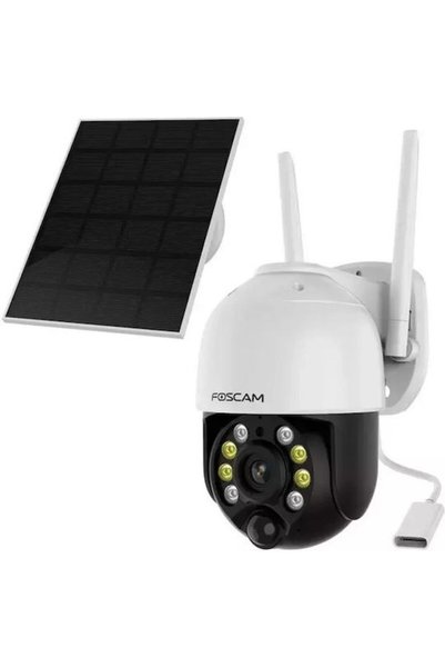 Foscam Κάμερα παρακολούθησης CCTV αδιάβροχη, με μπαταρία και αμφίδρομη επικοι...