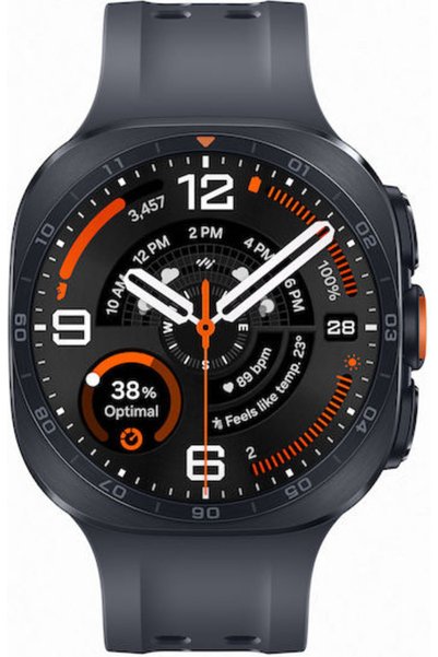 Samsung Galaxy Watch Ultra 2 Τιτάνιο 47mm Αδιάβροχο με eSIM και Αισθητήρας Κα...