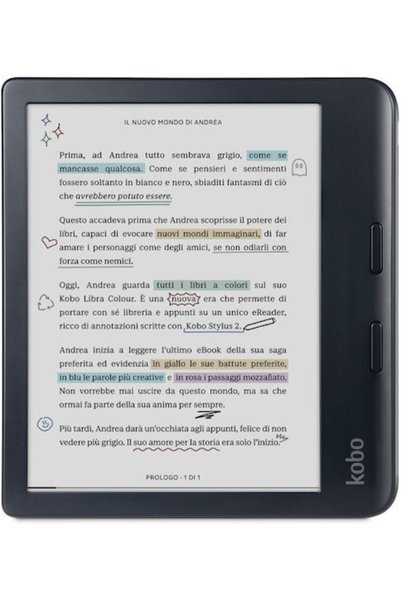 kobo Libra Colour 7 " (32GB) με Γραφίδα 2 Μαύρο