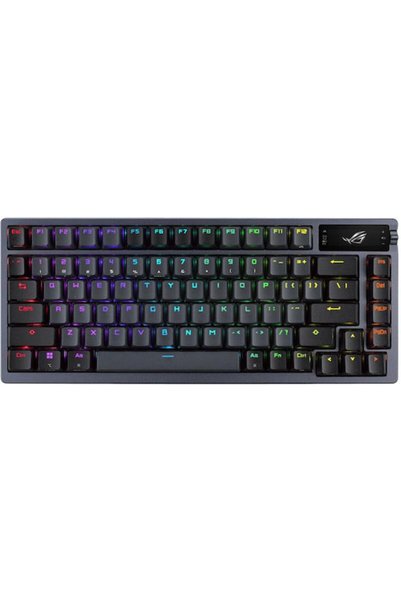 ASUS ROG Azoth Ασύρματο Πληκτρολόγιο Gaming 75% με διακόπτες ROG NX Red και φ...