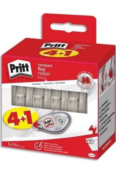 Pritt Συμπαγής Εύκαμπτη Διορθωτική Ταινία 5 Τεμάχια