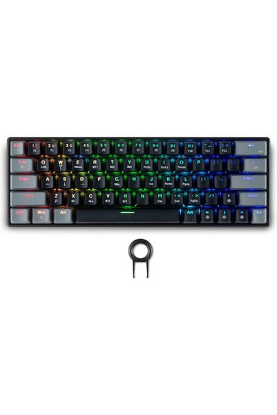 Spartan Gear Πήγασος 2 Ασύρματο Μηχανικό Πληκτρολόγιο Gaming 65% με φωτισμό R...