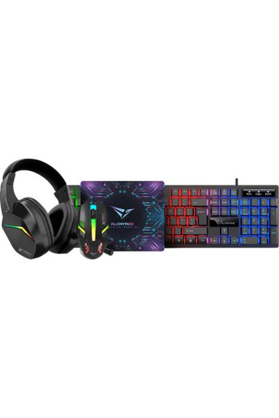 Other Alcatroz X-Craft Basecamp Πληκτρολόγιο Gaming με Φωτισμό RGB Αγγλικό US