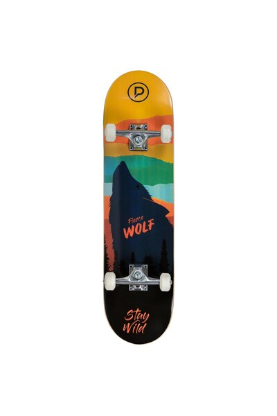 PLAYLIFE Fierce Wolf 31" Complete Kaykay