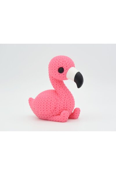 3DONE MODELS Figurina 3D Crosetata Flamingo - Model Decorativ, Printat 3D, Co...