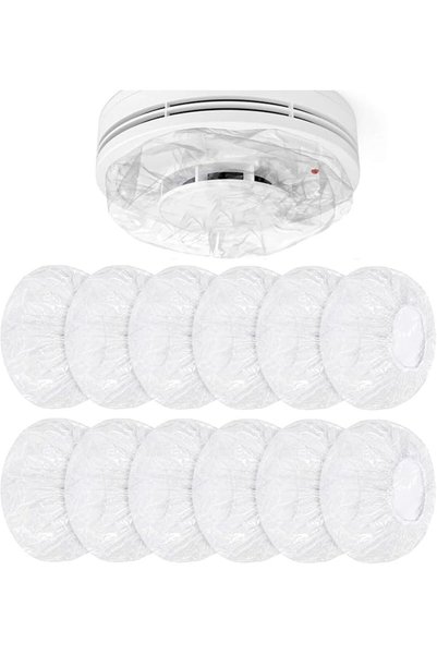 GENERAL Smoke Detector Protective Covers Thickened Elastic, 10 PCS