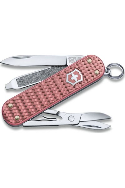 Victorinox Κλασικό Ελβετικό Σουγιάς SD Ροζ