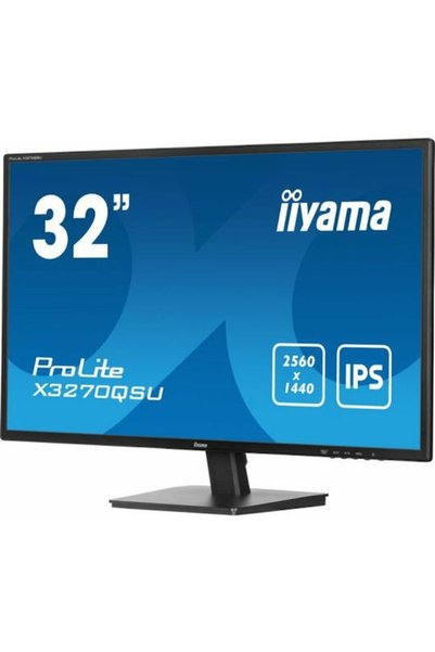 IIYAMA Prolite X3270QSU-B1 Οθόνη IPS 31.5 " QHD 2560x1440 με Χρόνο Απόκρισης ...