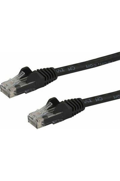 Star tech StarTech U/UTP Cat.6 Καλώδιο Δικτύου Gigabit Ethernet 3μ Μαύρο Κωδι...