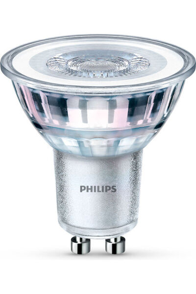 Philips Λάμπα LED 5W για ντουί GU10 Θερμό σε Ψυχρό Λευκό 345lm Ρυθμιζόμενης Έ...