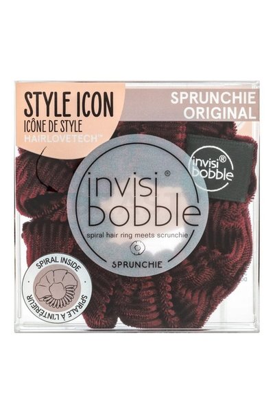Generic Brand Invisibobble Elastice Păr Spirala Matase Sprunchie Red