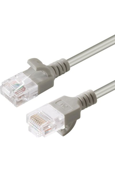 OEM Καλώδιο Δικτύου Ethernet U/UTP Cat.6a 0.15μ Γκρι