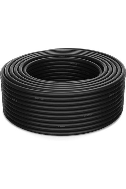 Digitus Καλώδιο Δικτύου S/FTP Cat.7a (10Gbps) Ethernet 50μ Μαύρο