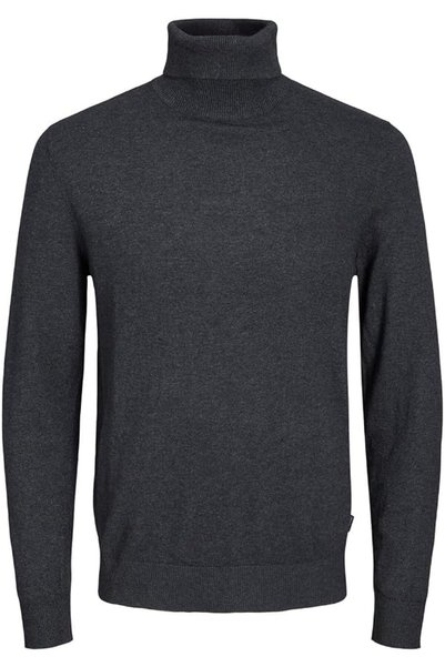 Jack & Jones Tech سترة رجالية من جاك آند جونز طراز Jjeemil Knit Roll Neck Noo...