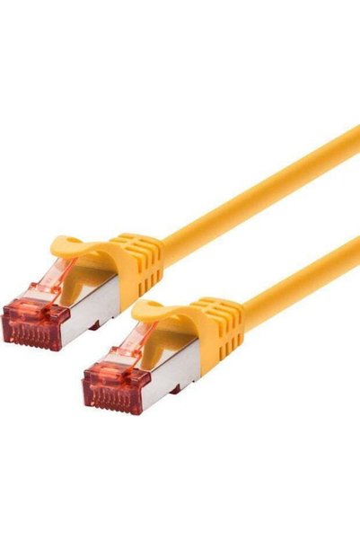 Logon Καλώδιο Δικτύου Ethernet F/UTP Cat.6a 0.3μ Κίτρινο 1 τεμάχιο Κωδικός: T...