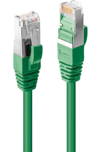 LİNDY Καλώδιο Δικτύου Ethernet S/FTP Cat.6a 3μ Πράσινο 1 τεμάχιο Κωδικός: 47680