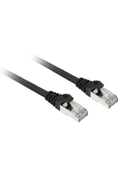 SHARKOON Καλώδιο Δικτύου Ethernet S/FTP Κατηγορίας 7a, 7.5μ, Μαύρο